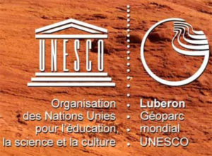 Logo Géoparc mondial UNESCO Luberon